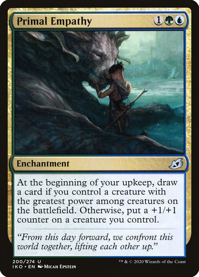 Primal Empathy [Ikoria: Lair of Behemoths] 200
