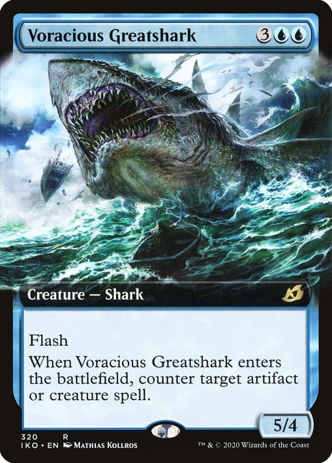 Voracious Greatshark (Extended Art) [Ikoria: Lair of Behemoths] 320