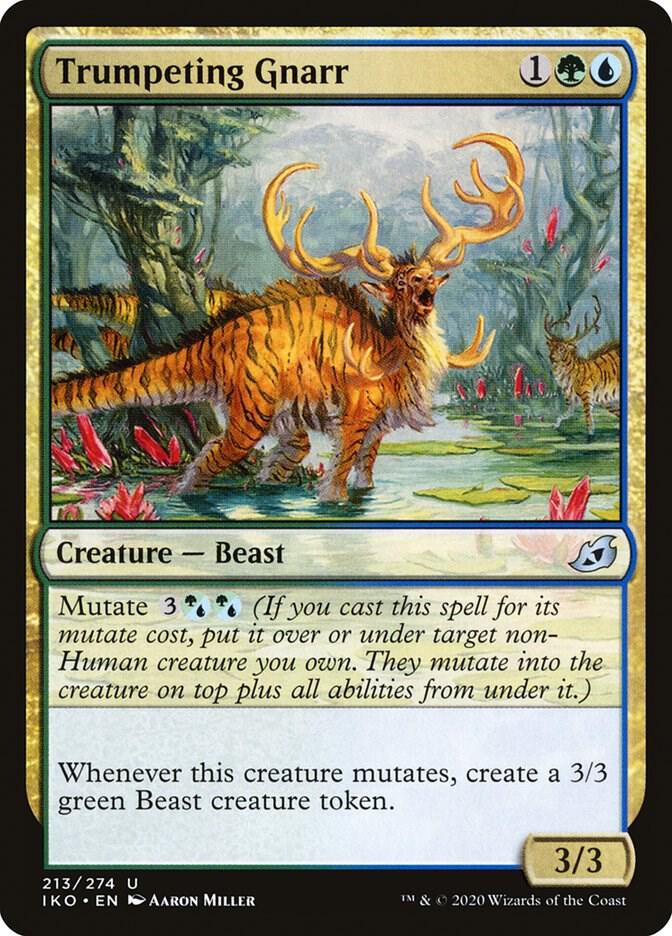 Trumpeting Gnarr [Ikoria: Lair of Behemoths] 213