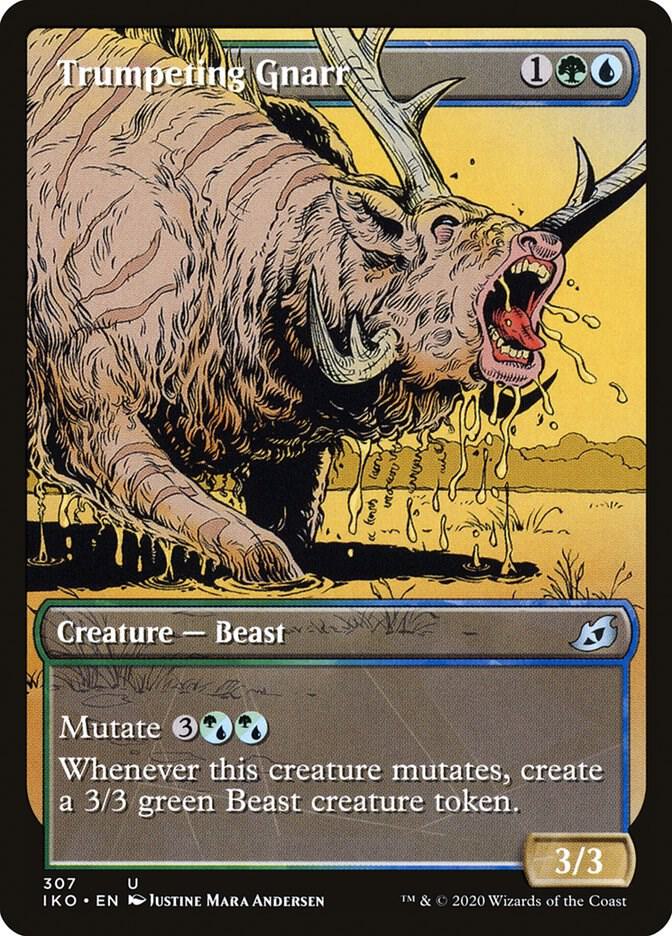 Trumpeting Gnarr (Showcase) [Ikoria: Lair of Behemoths] 307