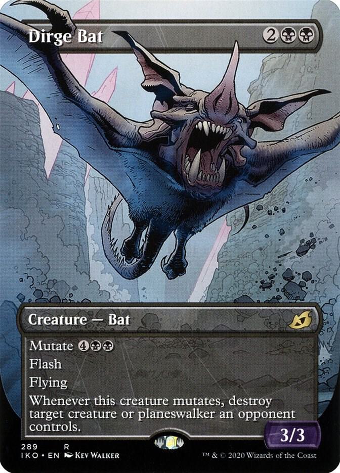 Dirge Bat (Showcase) [Ikoria: Lair of Behemoths] 289