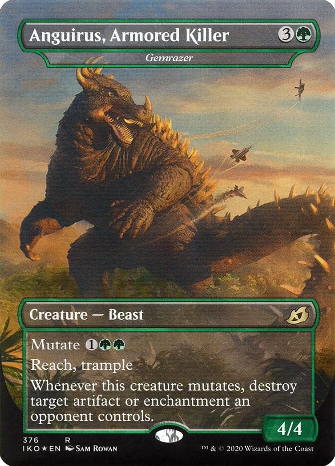 Anguirus, Armored Killer - Gemrazer [Ikoria: Lair of Behemoths] 376