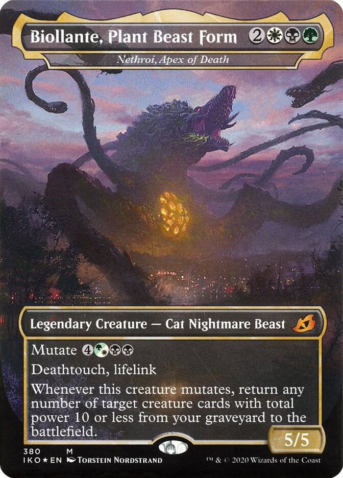 Biollante, Plant Beast Form - Nethroi, Apex of Death [Ikoria: Lair of Behemoths] 380
