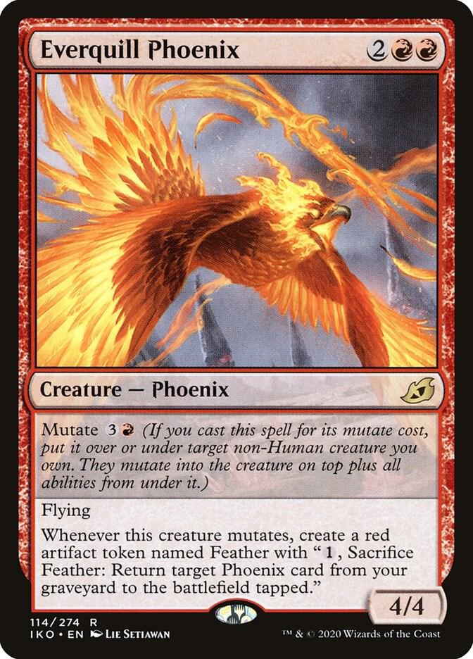 Everquill Phoenix [Ikoria: Lair of Behemoths] 114