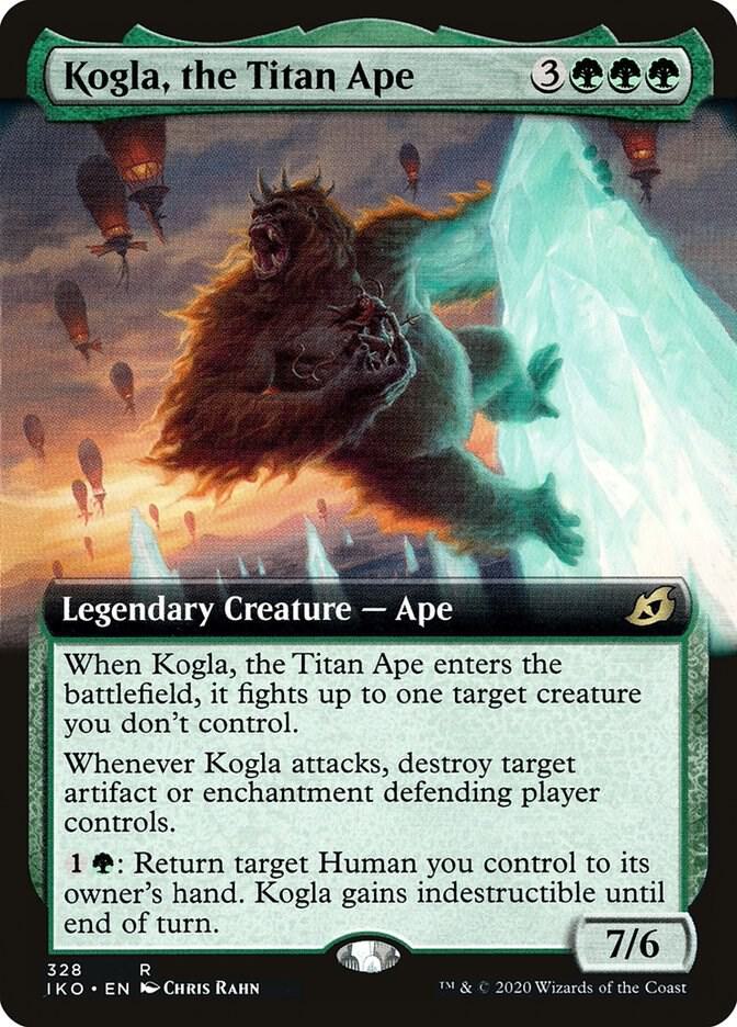 Kogla, the Titan Ape (Extended Art) [Ikoria: Lair of Behemoths] 328