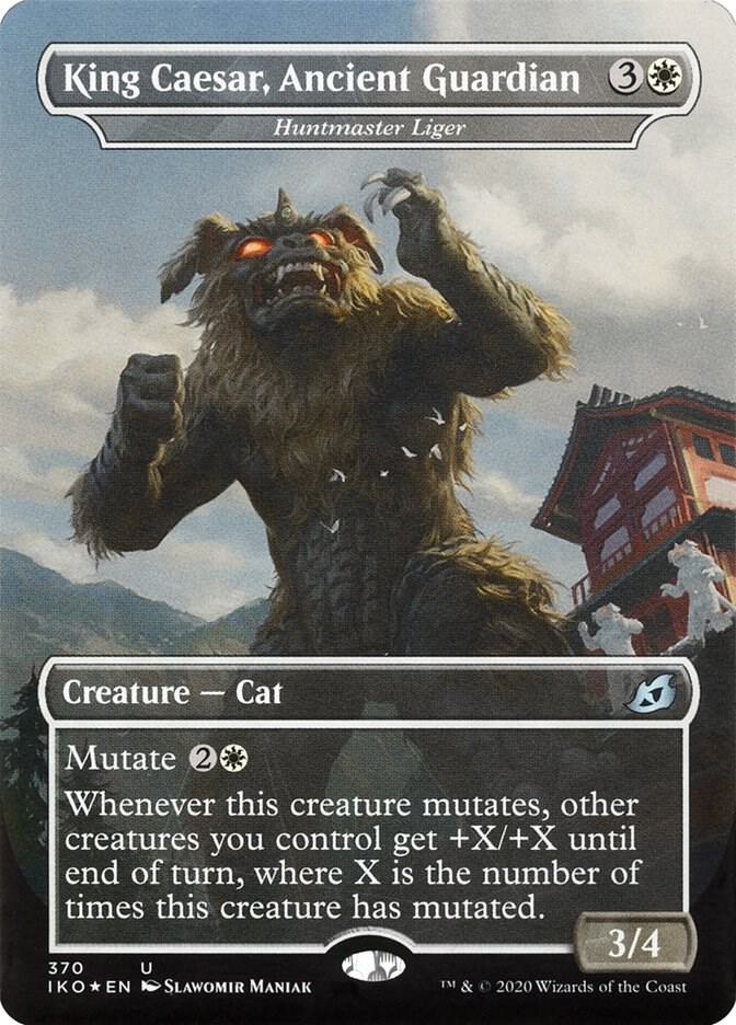 King Caesar, Ancient Guardian - Huntmaster Liger [Ikoria: Lair of Behemoths] 370