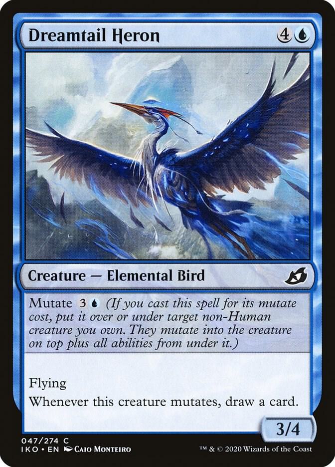Dreamtail Heron [Ikoria: Lair of Behemoths] 47