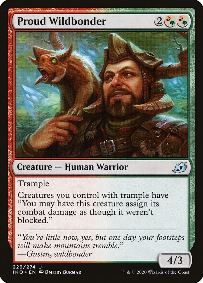 Proud Wildbonder [Ikoria: Lair of Behemoths] 229