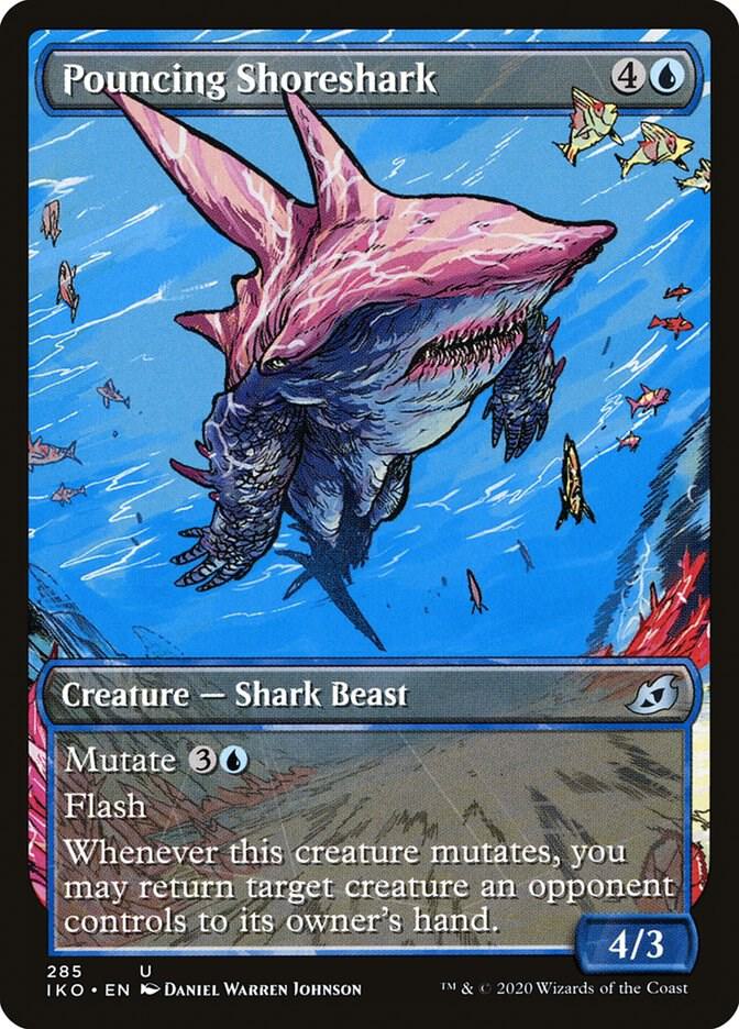 Pouncing Shoreshark (Showcase) [Ikoria: Lair of Behemoths] 285