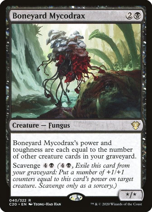 Boneyard Mycodrax [Commander 2020] 40