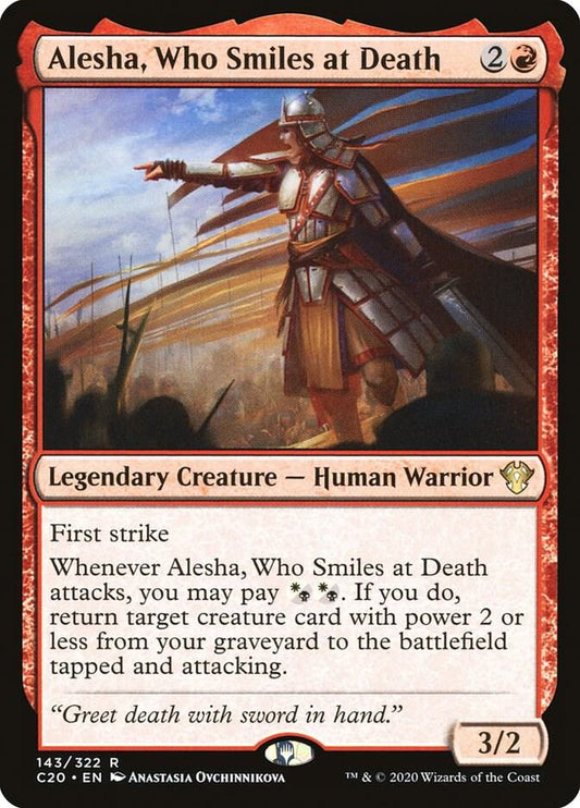 Alesha, Who Smiles at Death [Commander 2020] 143
