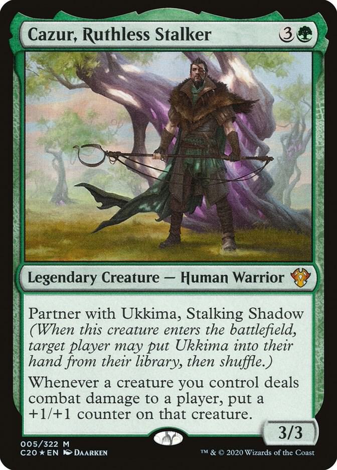 Cazur, Ruthless Stalker [Commander 2020] 5