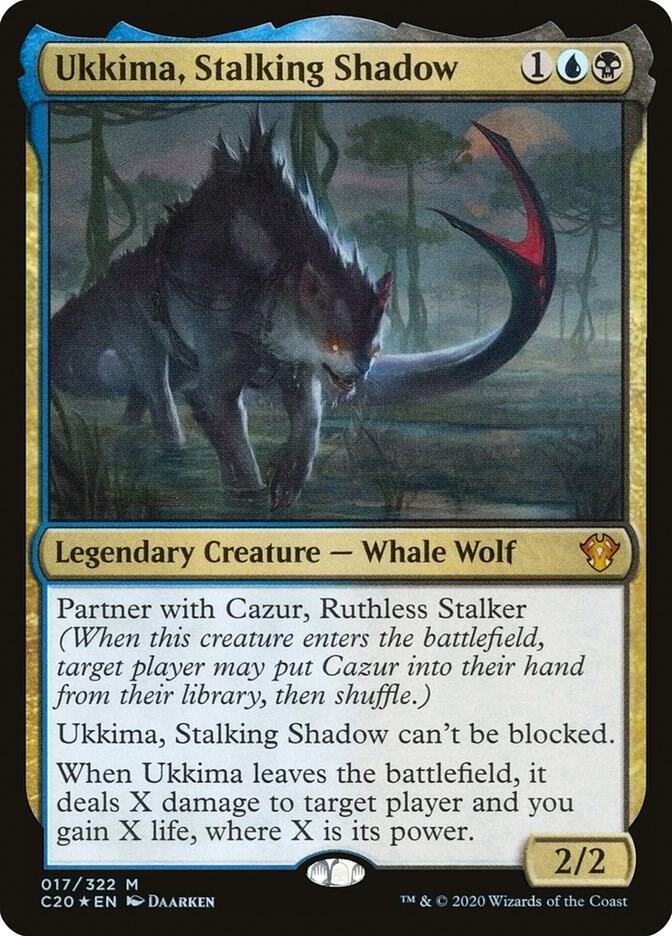 Ukkima, Stalking Shadow [Commander 2020] 17