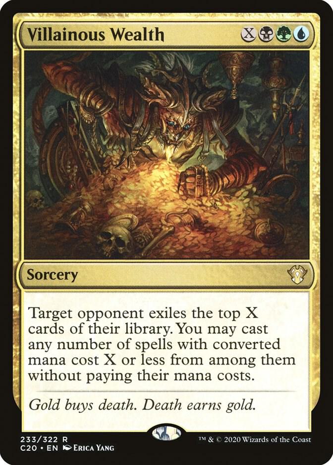 Villainous Wealth [Commander 2020] 233