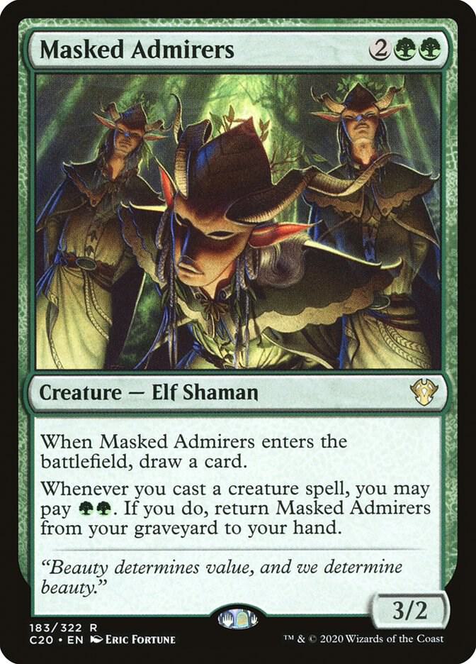 Masked Admirers [Commander 2020] 183