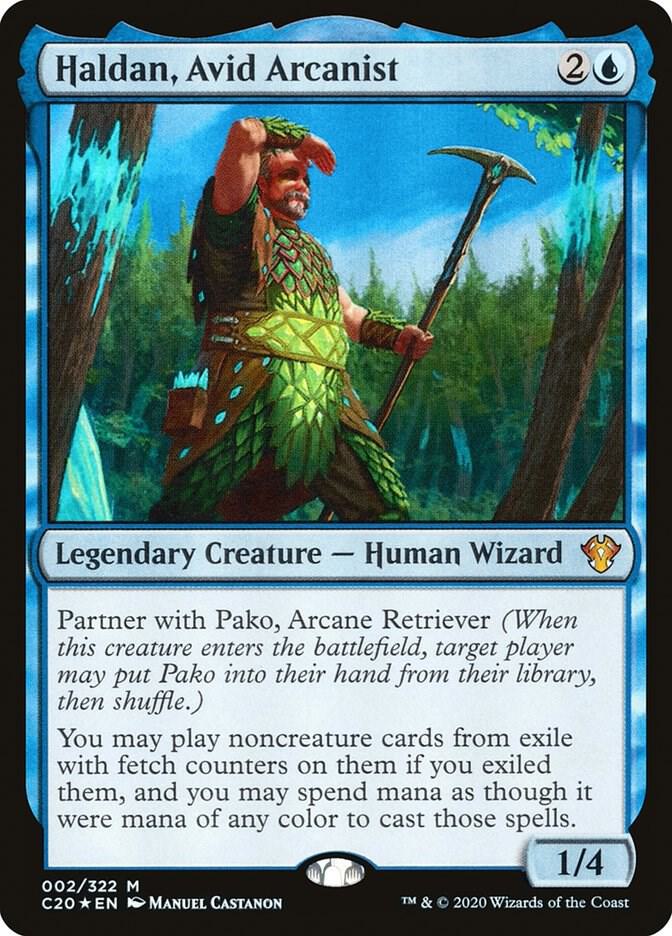 Haldan, Avid Arcanist [Commander 2020] 2