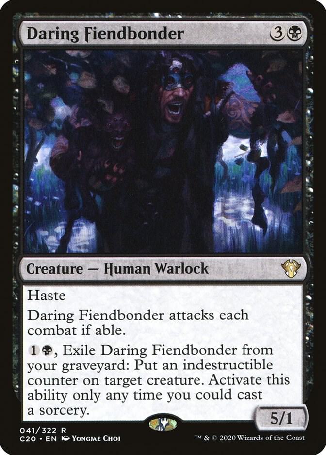 Daring Fiendbonder [Commander 2020] 41