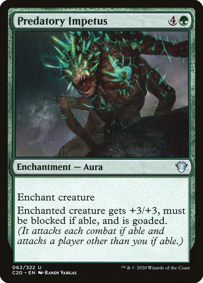Predatory Impetus [Commander 2020] 62