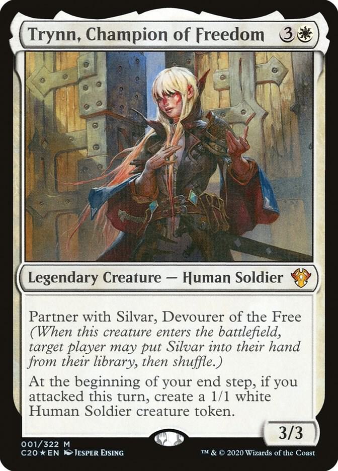 Trynn, Champion of Freedom [Commander 2020] 1