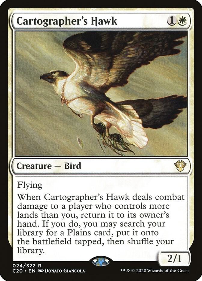 Cartographer's Hawk [Commander 2020] 24