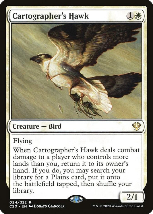 Cartographer's Hawk [Commander 2020] 24