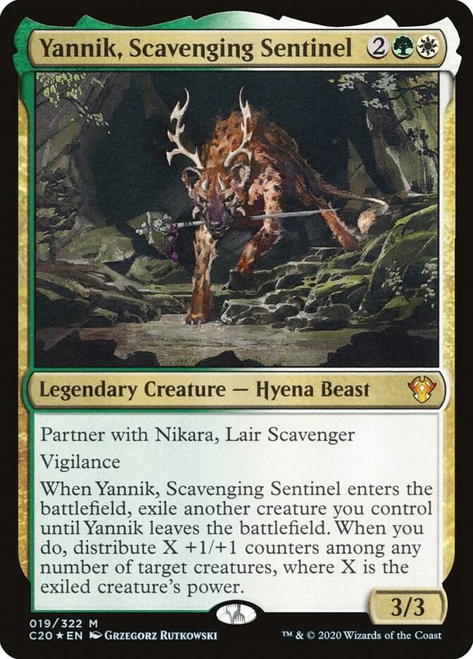 Yannik, Scavenging Sentinel [Commander 2020] 19