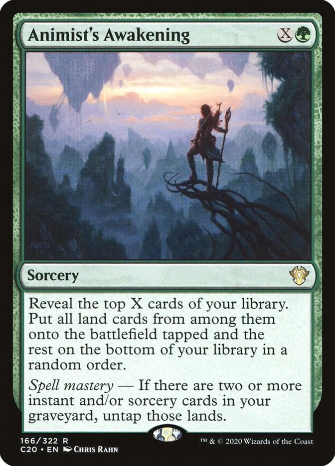 Animist's Awakening [Commander 2020] 166