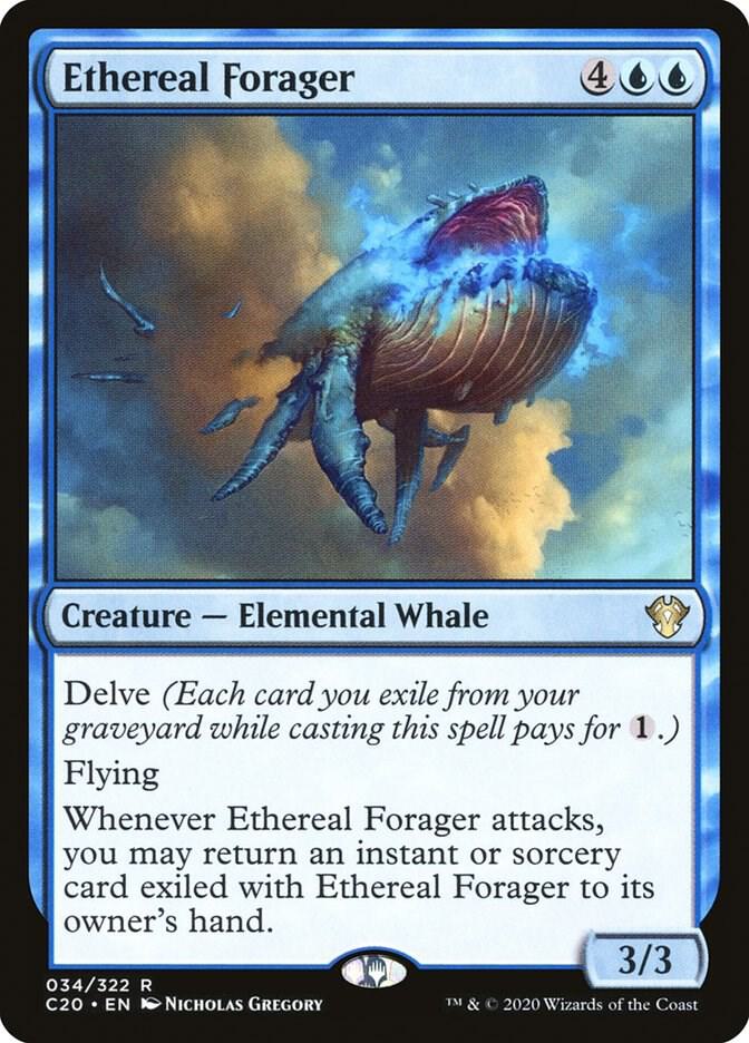Ethereal Forager [Commander 2020] 34