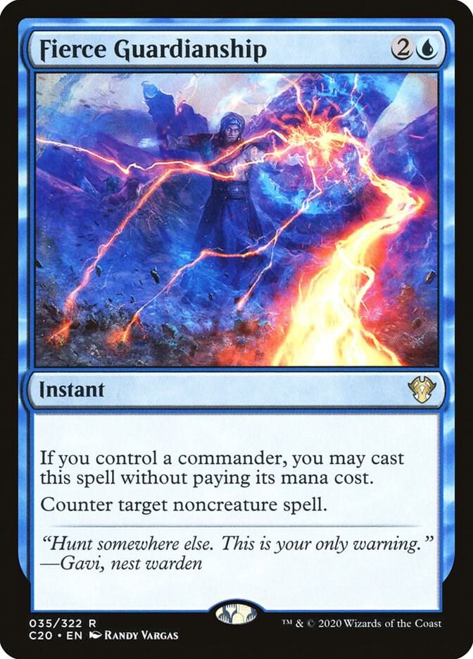 Fierce Guardianship [Commander 2020] 35