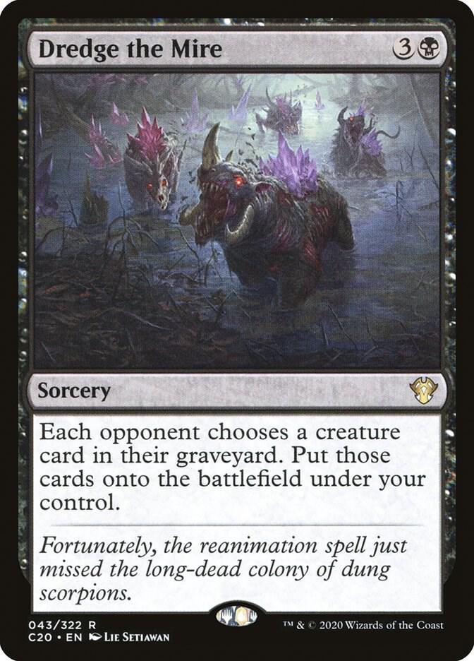 Dredge the Mire [Commander 2020] 43