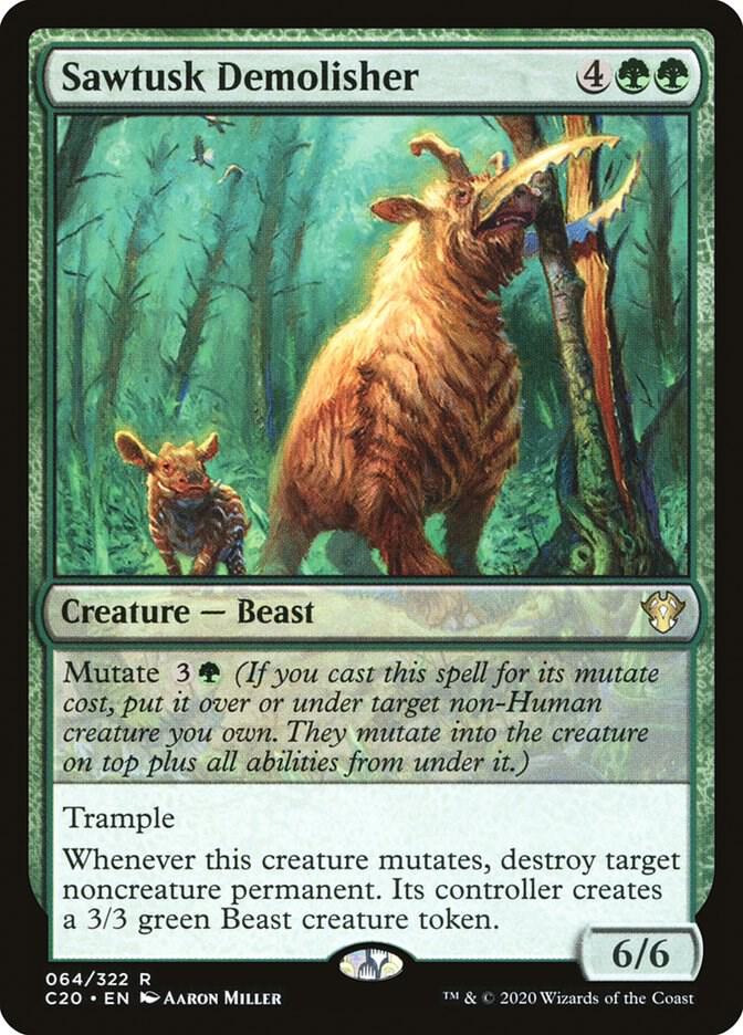 Sawtusk Demolisher [Commander 2020] 64