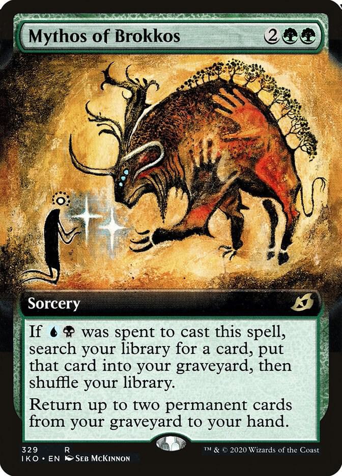 Mythos of Brokkos (Extended Art) [Ikoria: Lair of Behemoths] 329