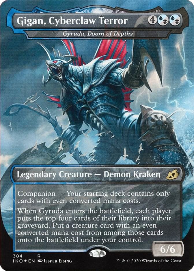 Gigan, Cyberclaw Terror - Gyruda, Doom of Depths [Ikoria: Lair of Behemoths] 384