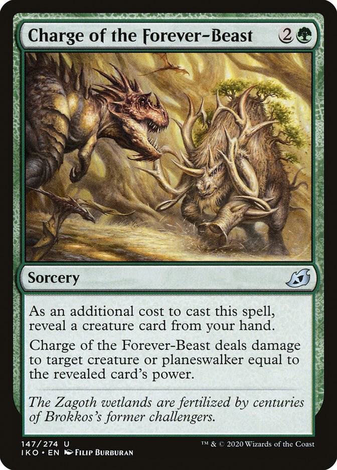 Charge of the Forever-Beast [Ikoria: Lair of Behemoths] 147