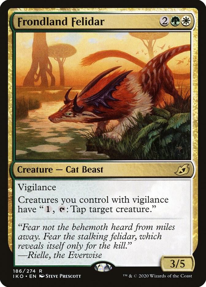 Frondland Felidar [Ikoria: Lair of Behemoths] 186