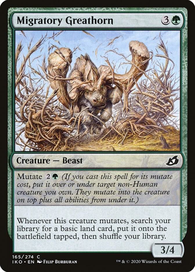 Migratory Greathorn [Ikoria: Lair of Behemoths] 165
