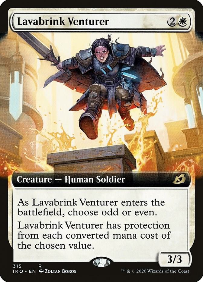 Lavabrink Venturer (Extended Art) [Ikoria: Lair of Behemoths] 315