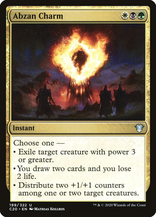 Abzan Charm [Commander 2020] 199