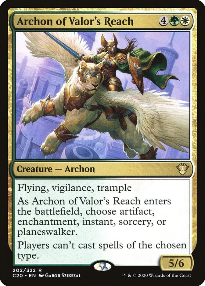 Archon of Valor's Reach [Commander 2020] 202