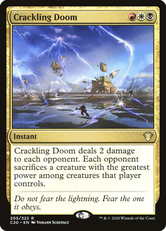 Crackling Doom [Commander 2020] 205