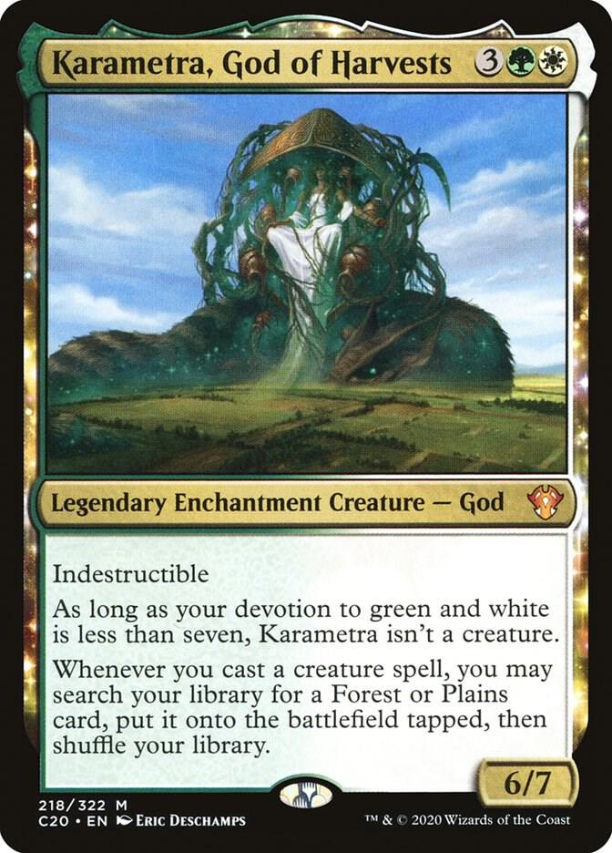 Karametra, God of Harvests [Commander 2020] 218