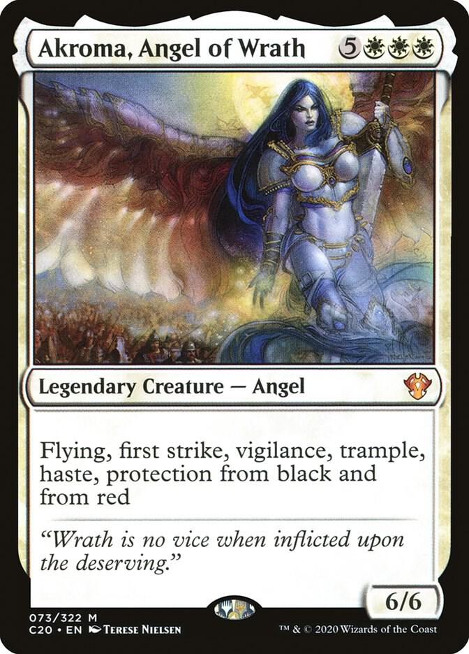 Akroma, Angel of Wrath [Commander 2020] 73