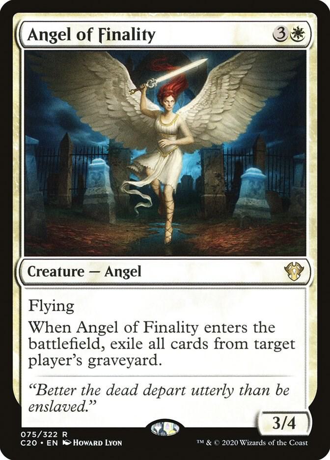 Angel of Finality [Commander 2020] 75
