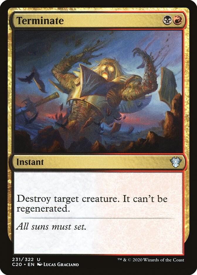 Terminate [Commander 2020] 231