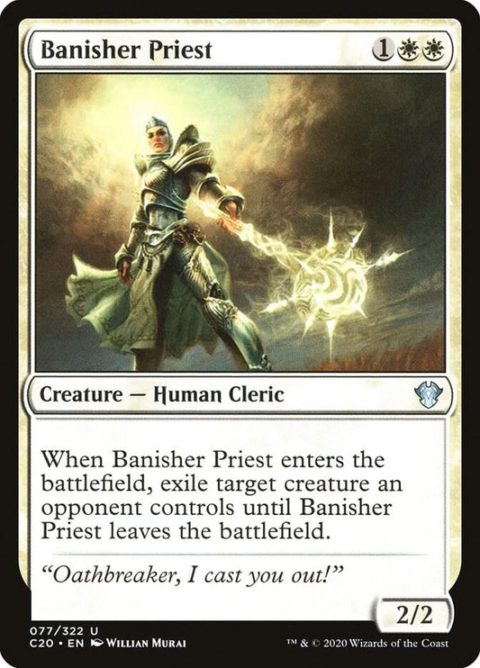 Banisher Priest [Commander 2020] 77