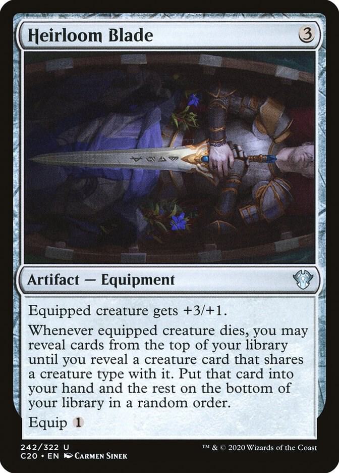 Heirloom Blade [Commander 2020] 242