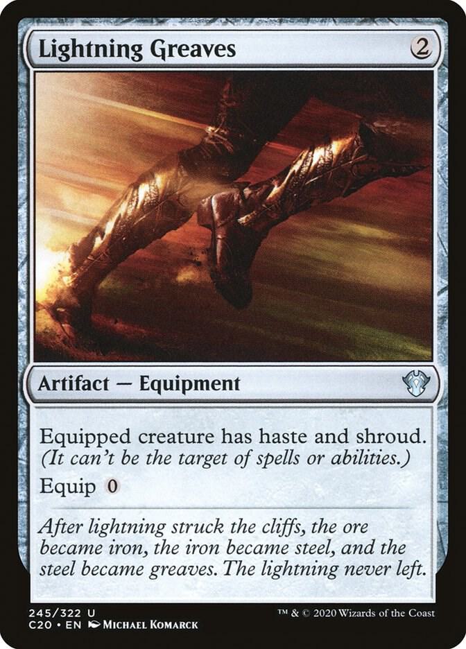 Lightning Greaves [Commander 2020] 245