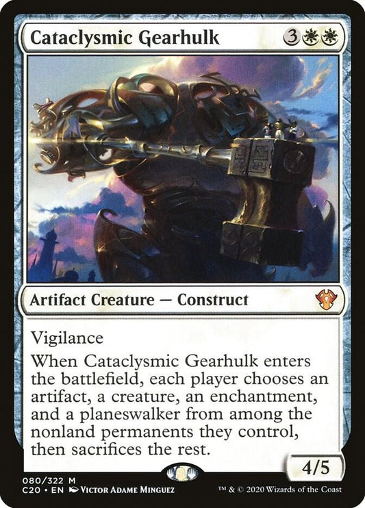 Cataclysmic Gearhulk [Commander 2020] 80