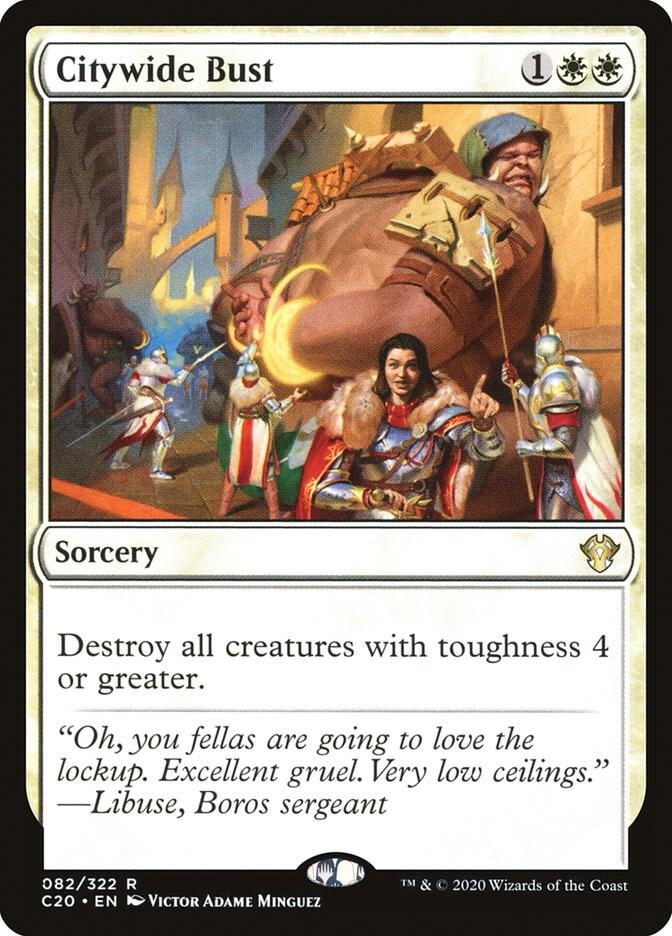 Citywide Bust [Commander 2020] 82