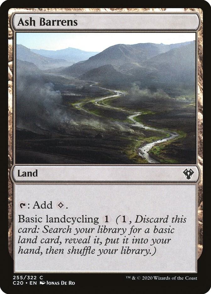 Ash Barrens [Commander 2020] 255